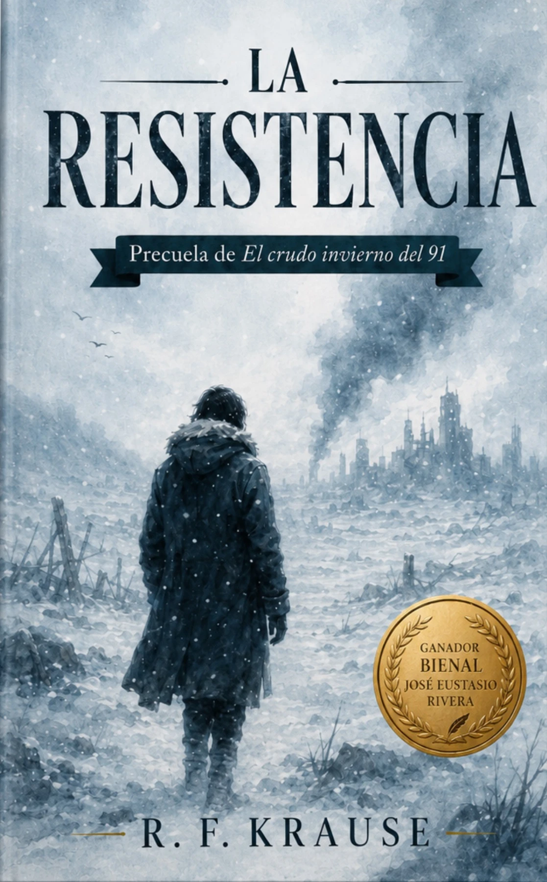 Portada de La Resistencia, novela de Rolando Fryderup